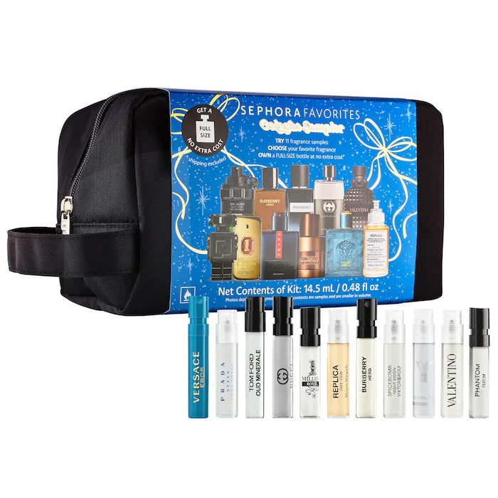 Cologne Sampler Set with Redeemable Voucher