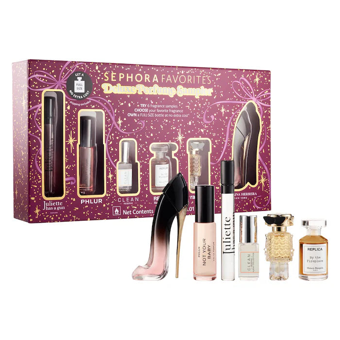 Deluxe Mini Perfume Sampler Set with Redeemable Voucher