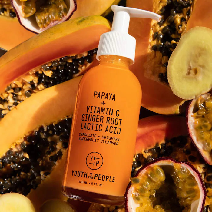 Superfruit Gentle Exfoliating Cleanser with Vitamin C + Papaya