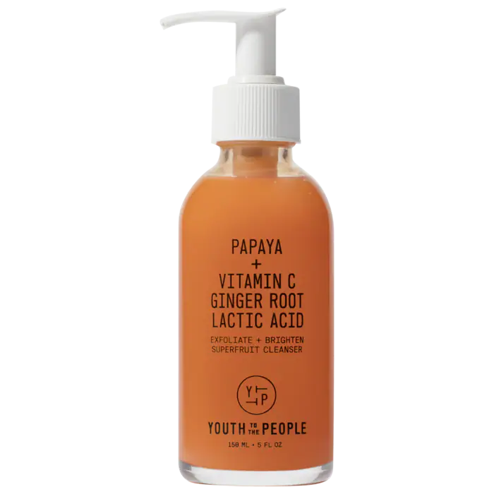 Superfruit Gentle Exfoliating Cleanser with Vitamin C + Papaya