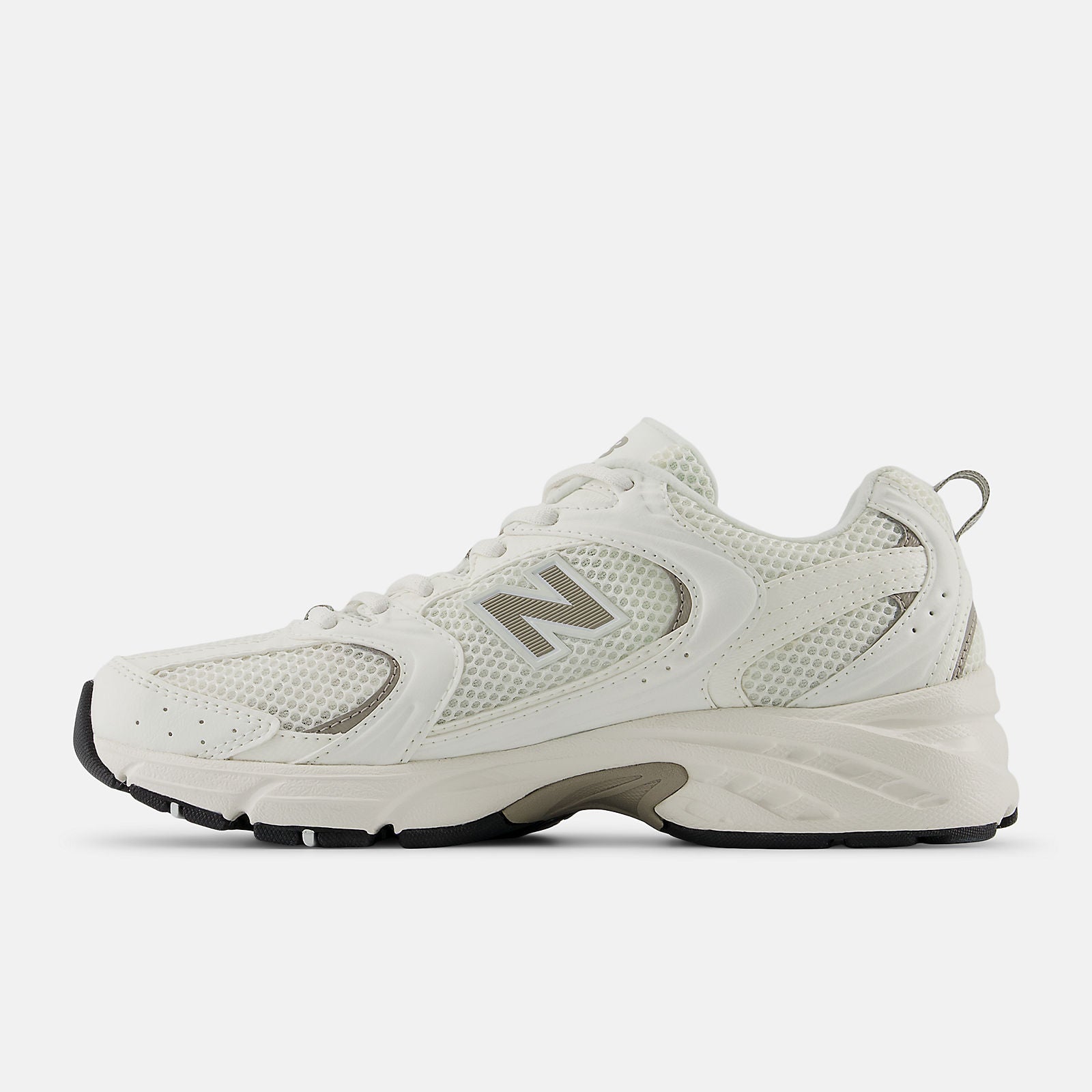 New Balance 530 White with Sea Salt with Arid Stone