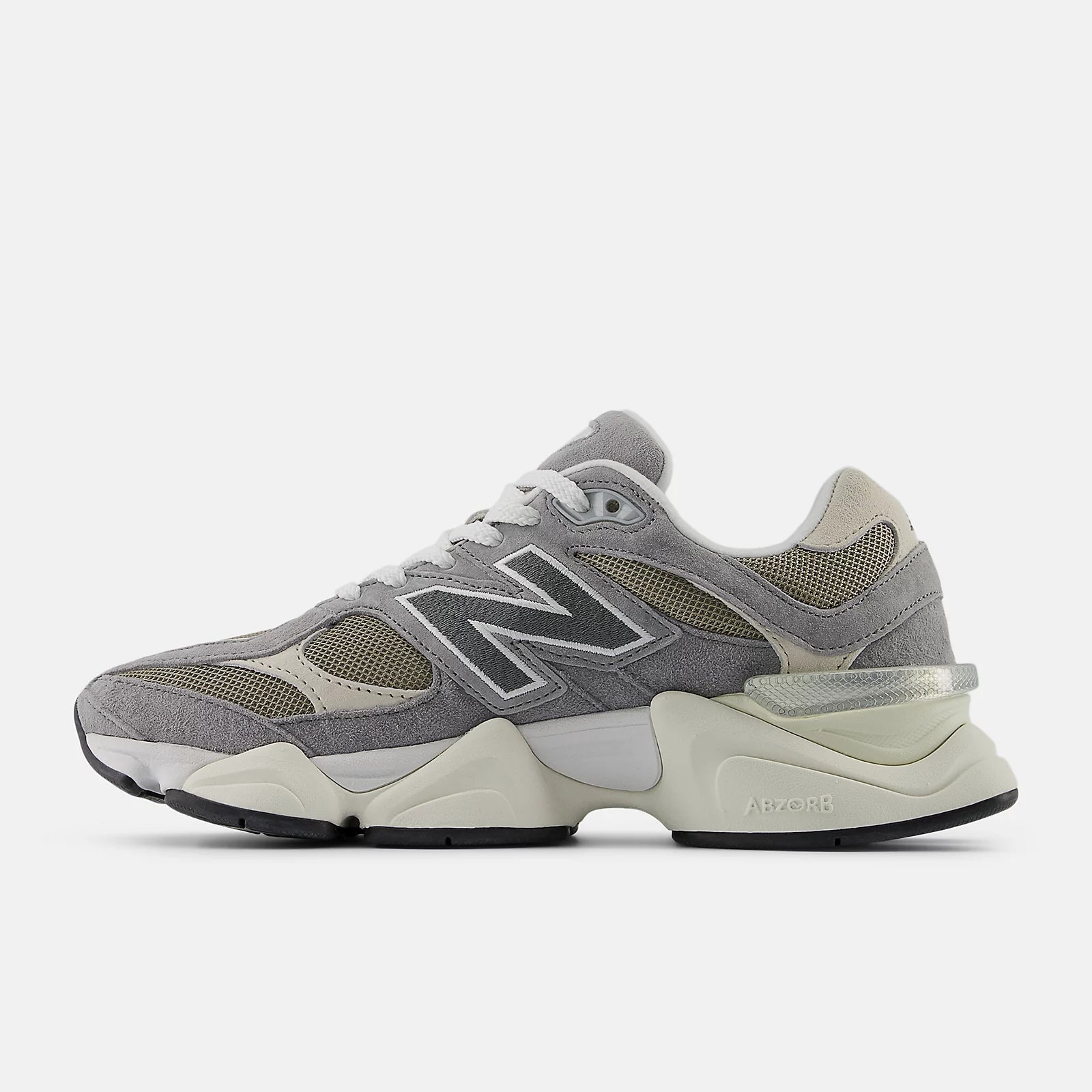 New Balance 9060 Slate Grey with Arid Stone and Timberwolf