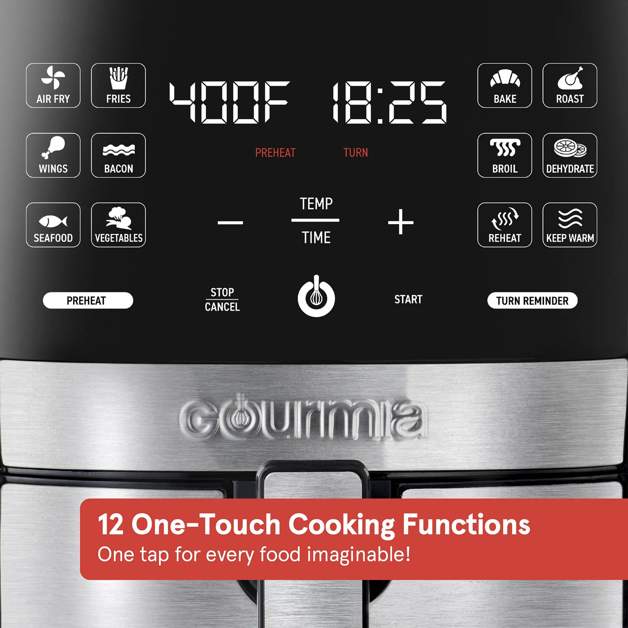 Gourmia 6 Qt Digital Air Fryer