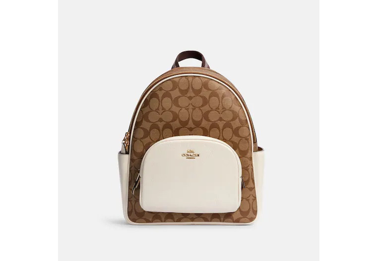 Court Backpack In Signature Canvas