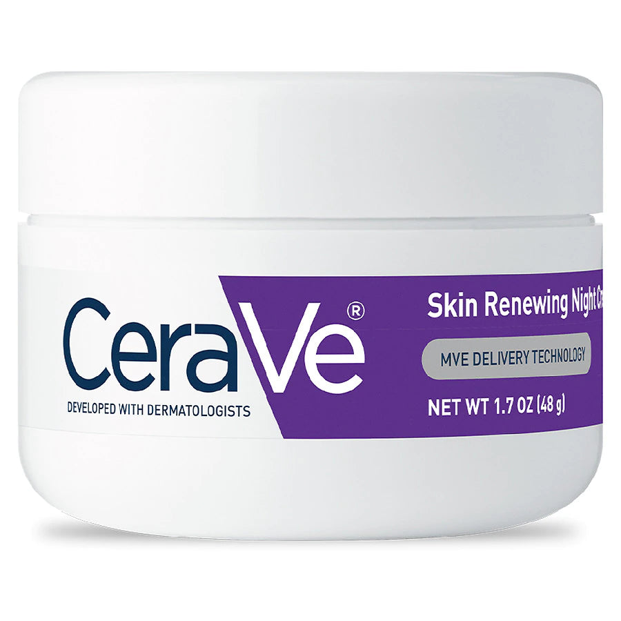 Anti-Aging Skin Renewing Night Face Cream with Hyaluronic Acid | Crema Hidratante Nocturna