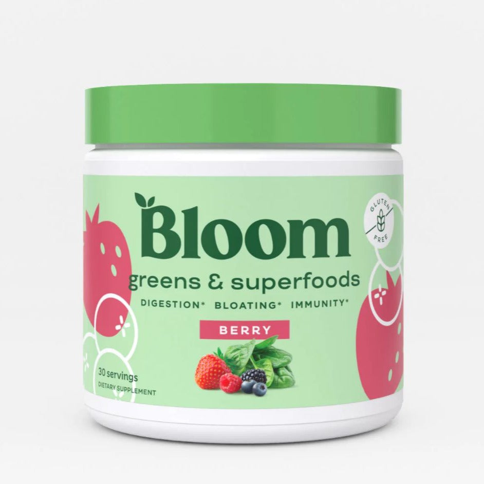 Bloom - Greens & Superfoods | Suplemento Alimenticio Berry