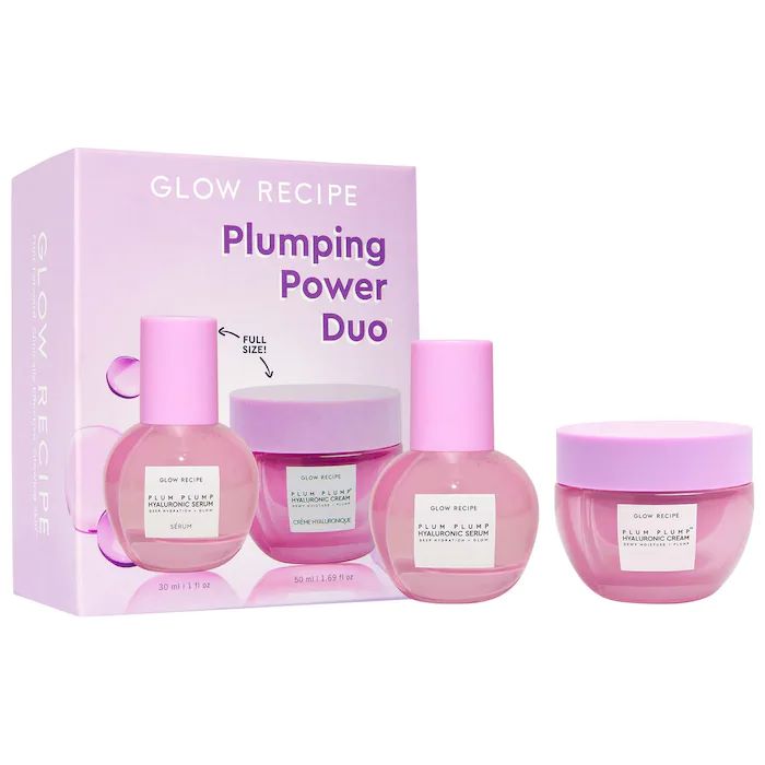 Glow Recipe - Plumping Power Duo | Kit de Cuidado Facial