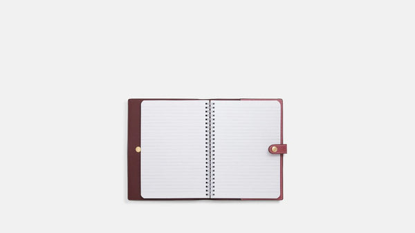 Notebook With Coach Monogram Print
