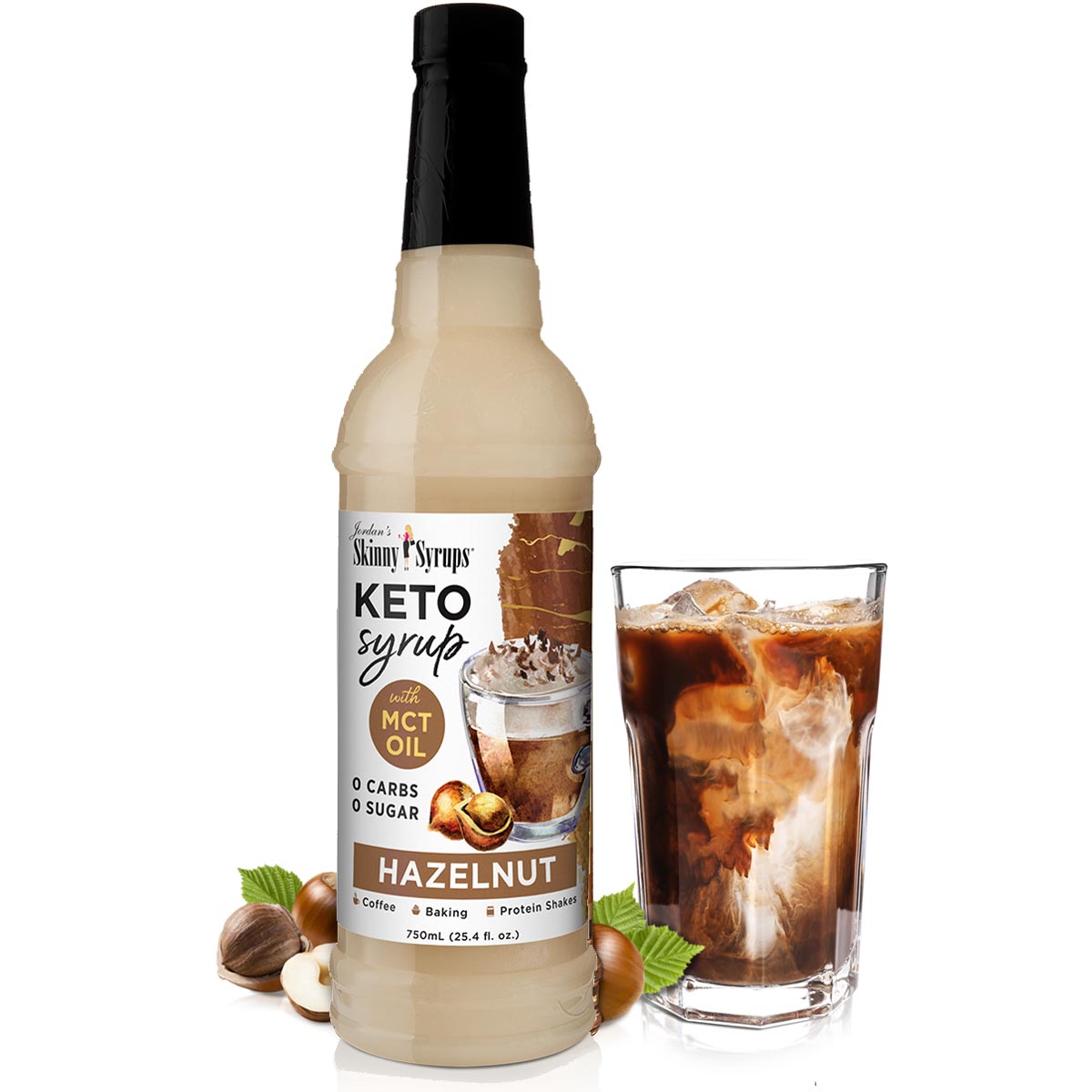 Keto Hazelnut Syrup with MCT