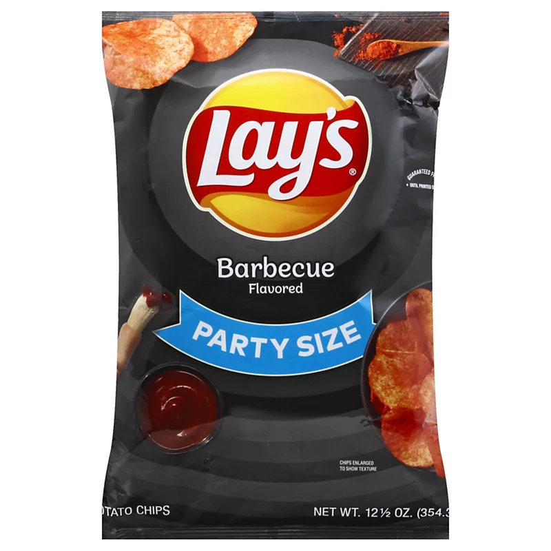 Lay's Barbecue Chips Party Size