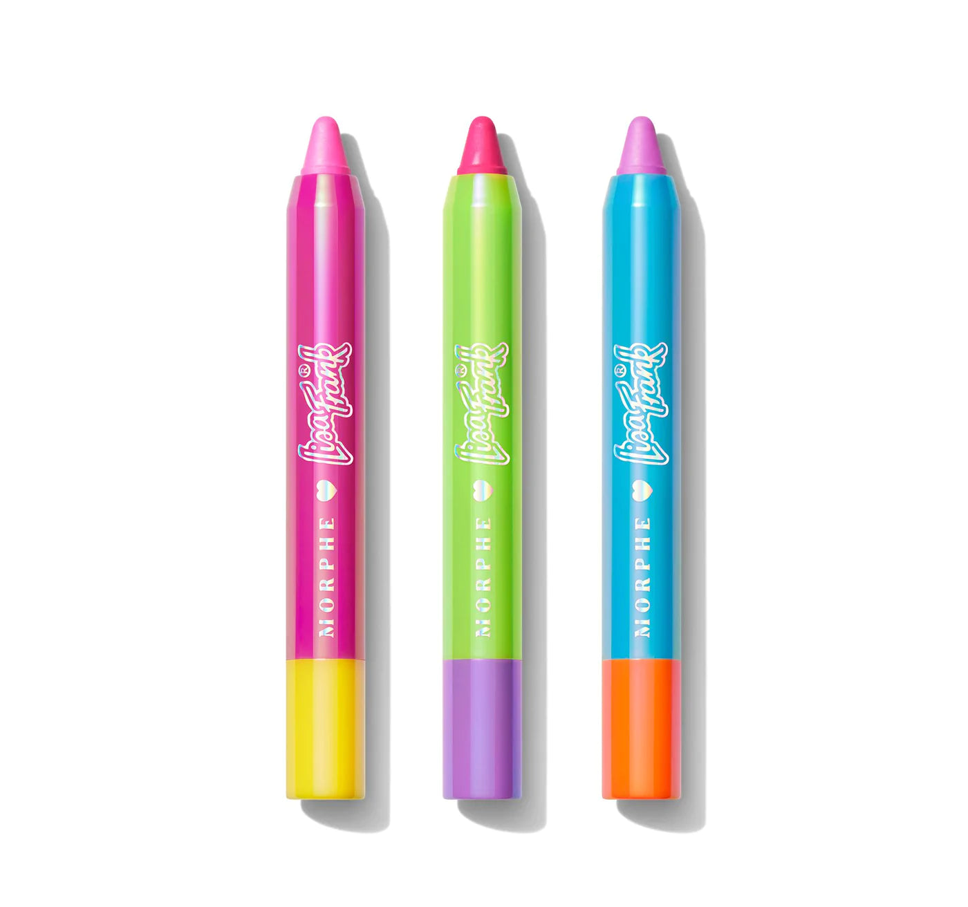 Morphe X Lisa Frank Paint It Playful Lip Crayon Trio