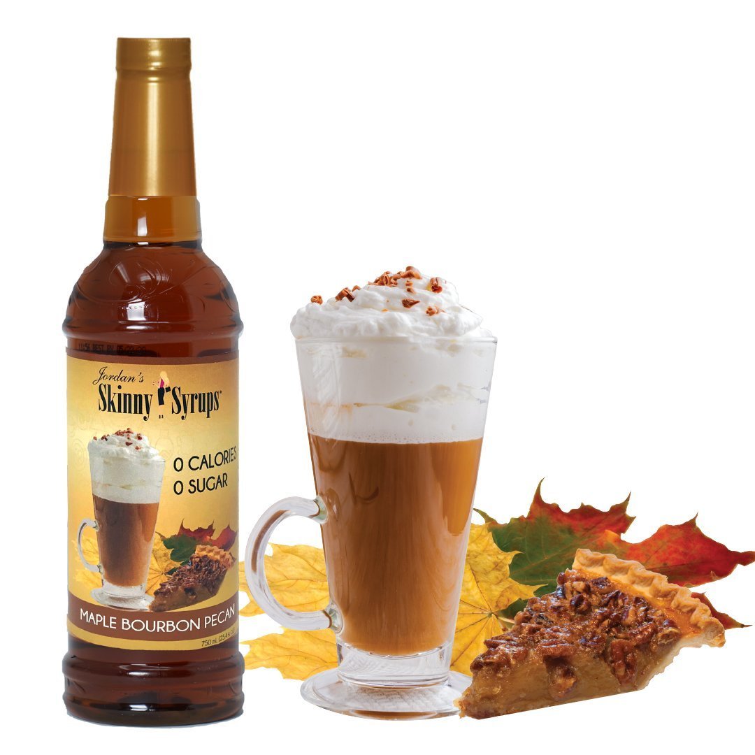 Sugar Free Maple Bourbon Pecan Syrup