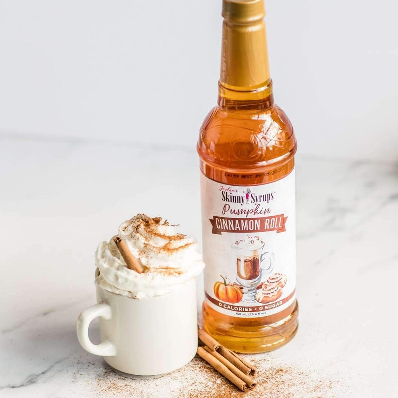 Sugar Free Pumpkin Cinnamon Roll Syrup