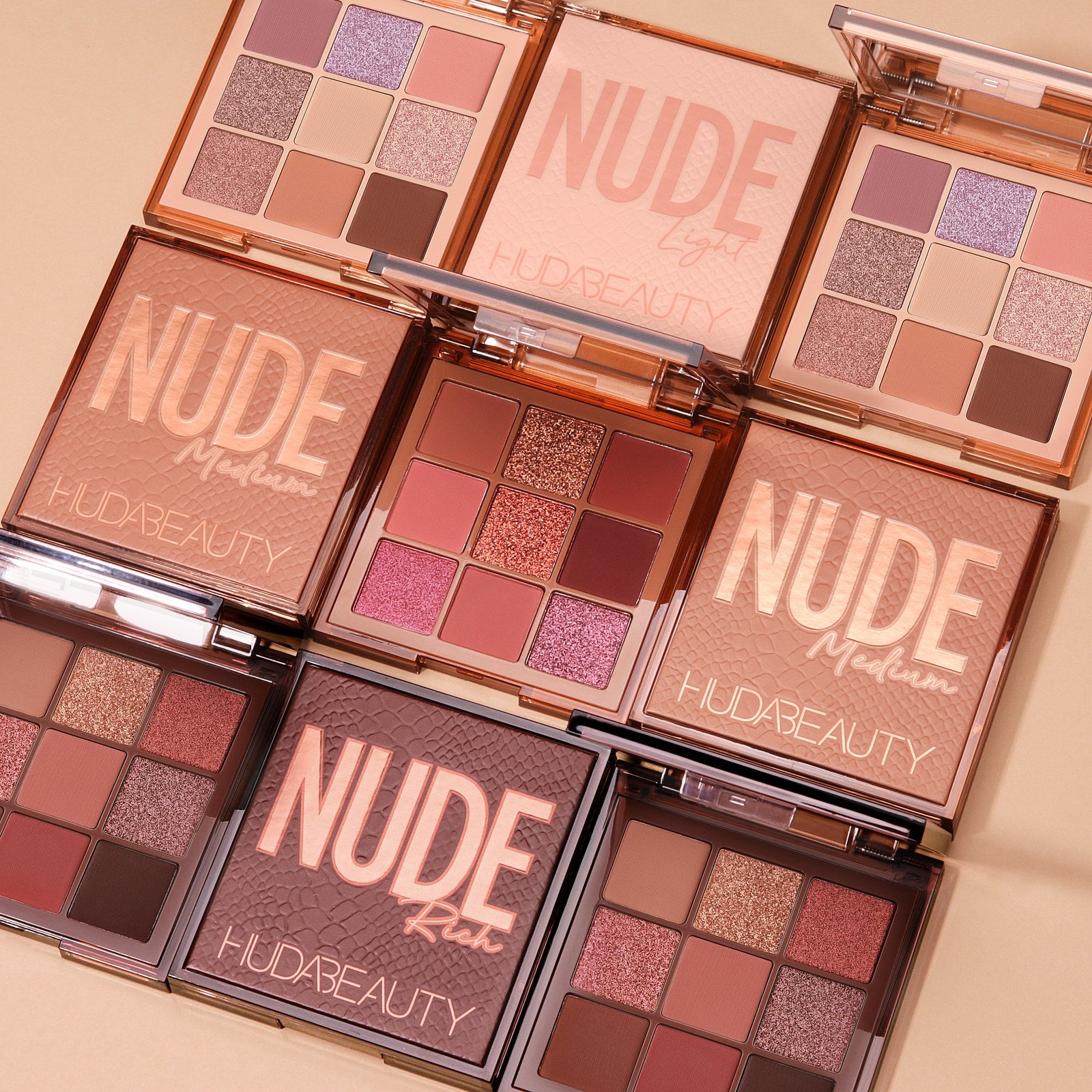 Huda Beauty - Nude Obsessions Eyeshadow Palette | Paleta de Sombras