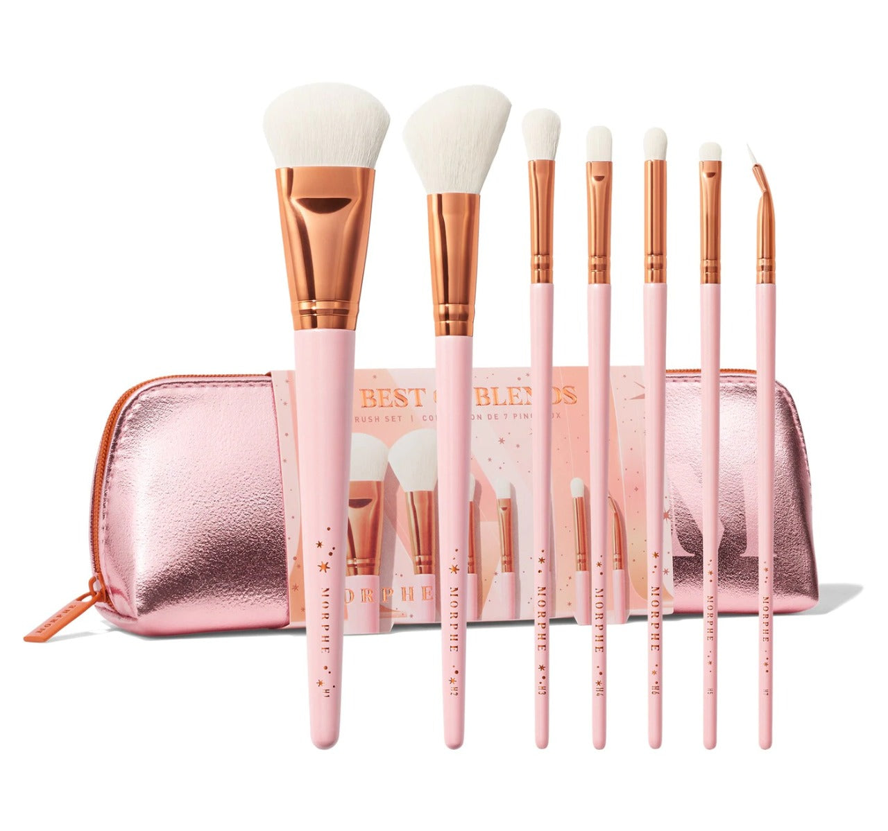 THE BEST OF BLENDS 7-PIECE BRUSH SET The Best Of Blends 7-Piece Brush Set