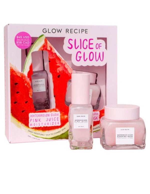Slice of Glow Set GLOW RECIPE - Beauty Box Mérida 