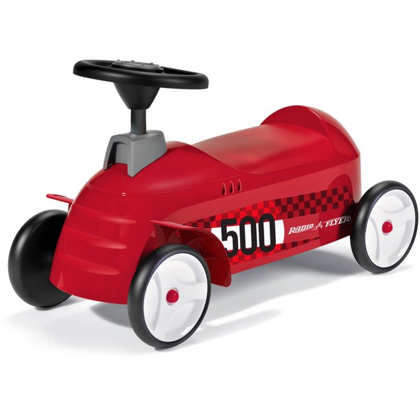 Radio Flyer 500 Ride-on with Ramp and Car