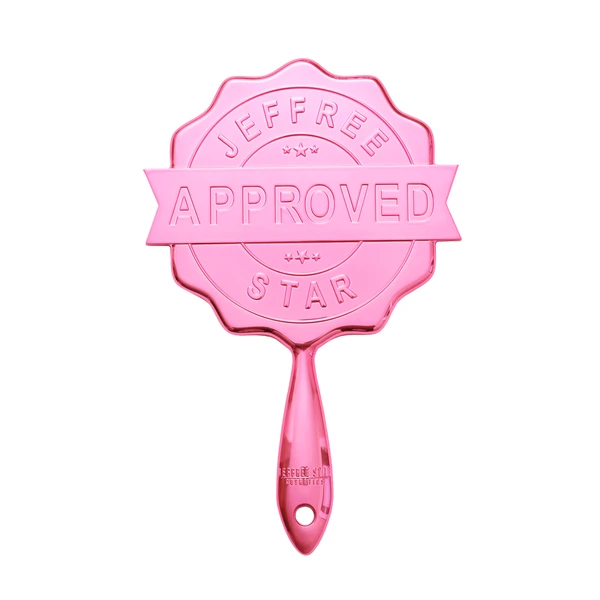 Espejo: Baby Pink Chrome Approved Hand Mirror