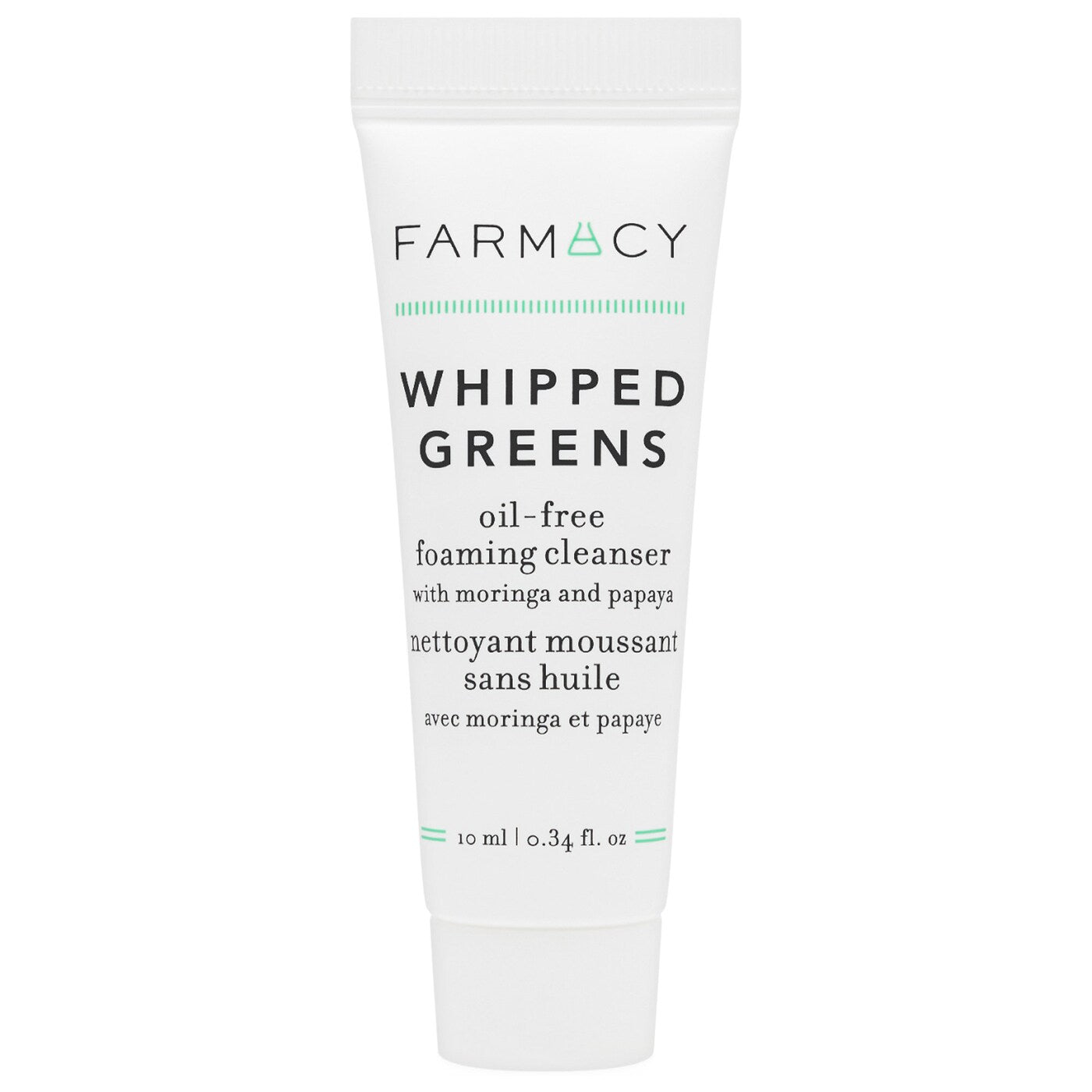Farmacy Whipped Greens Oil-free Foaming Cleanser trial size