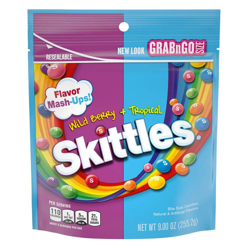 Skittles Wild Berry y Tropical